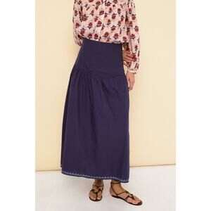 Sonmer Maxi Length Skirt in Blue